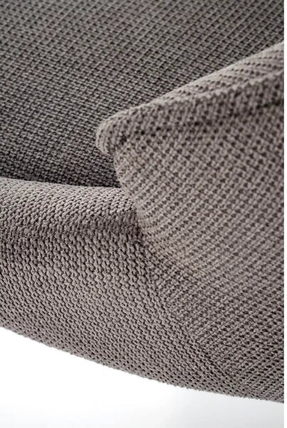 Scaun K543, gri/negru, stofa clasica/metal, 55x60x87 cm