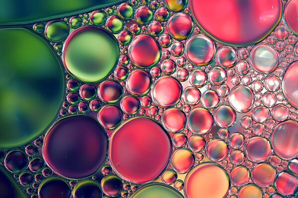 Tapet picături de ulei abstracte