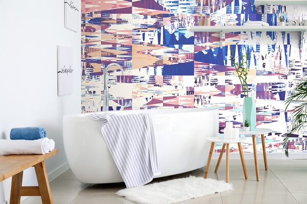 Tapet modele geometrice