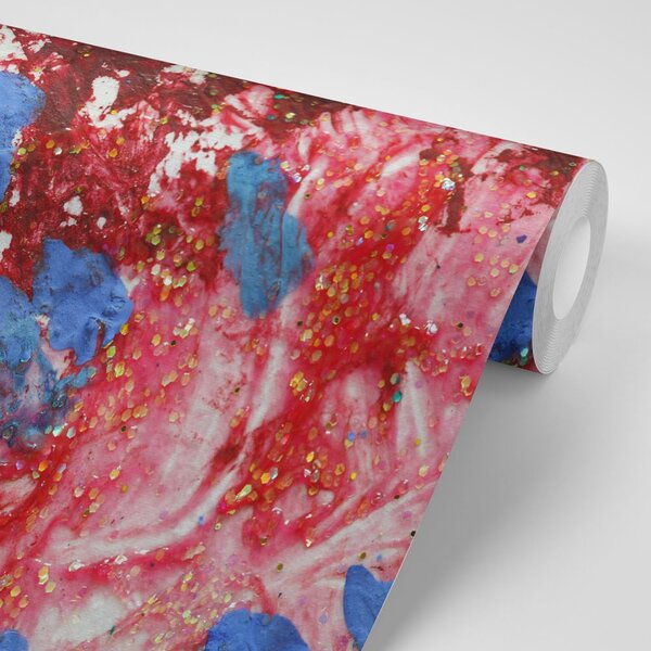 Tapet acuarelă în design abstract