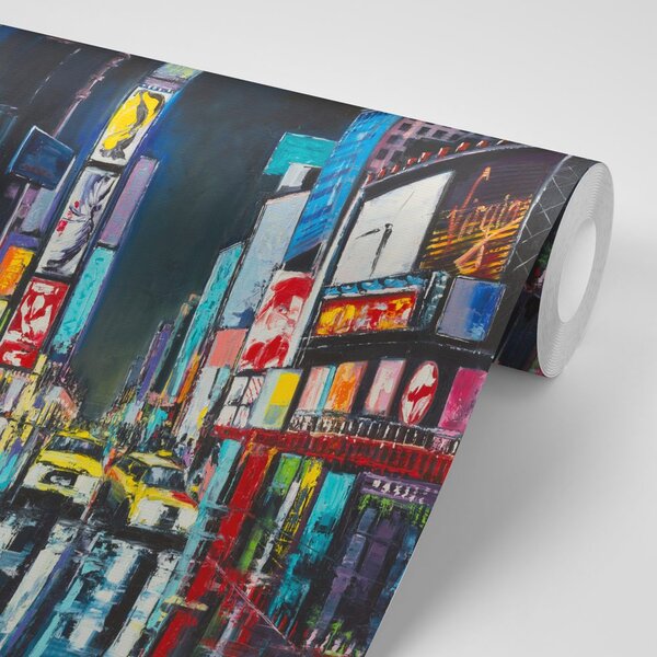Tapet New York colorat