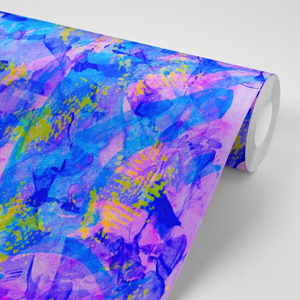 Tapet artă abstractă pastelată