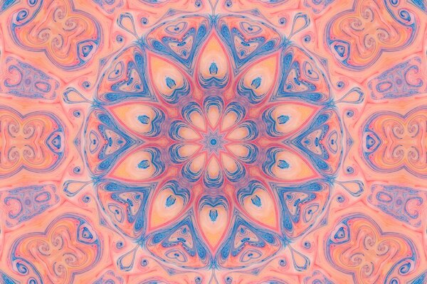 Tapet Mandala hipnotică
