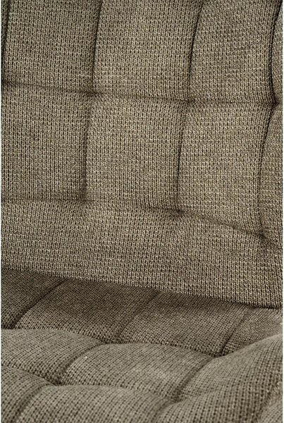 Scaun K548, verde/negru, stofa clasica/metal, 47x55x84 cm