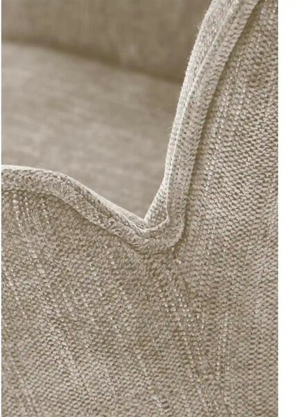 Scaun rotativ K553, bej/negru, stofa clasica/metal, 60x66x96 cm