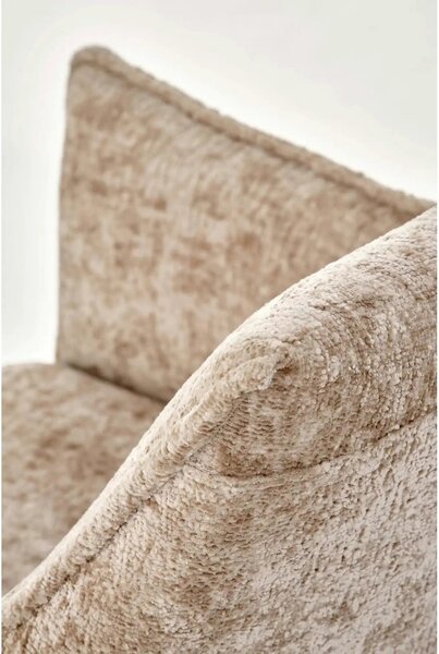 Scaun K559, bej/negru, stofa clasica/metal, 60x59x85 cm