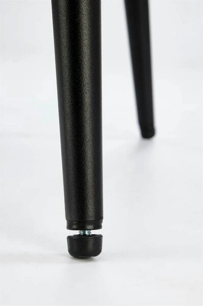 Scaun K559, gri/negru, stofa clasica/metal, 60x59x85 cm