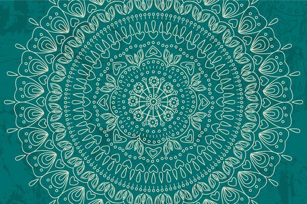 Tapet Mandala pictată