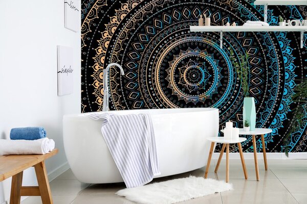 Tapet Mandala cu model de soare
