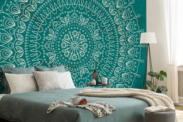 Tapet Mandala pictată