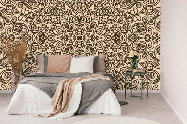 Tapet ornament cu motiv floral
