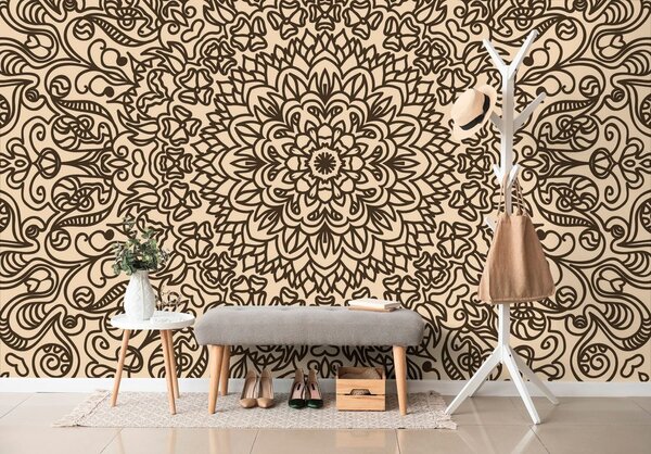 Tapet ornament cu motiv floral
