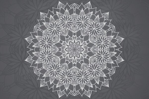 Tapet Mandala cu motiv de primăvară