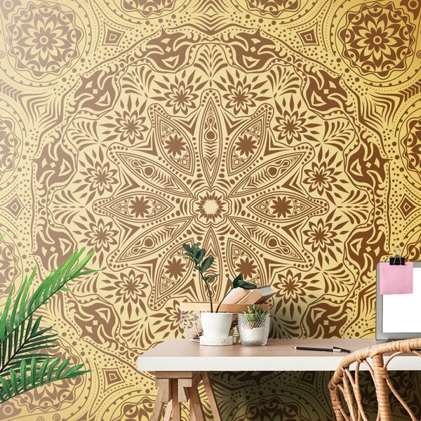 Tapet Mandala decorativă cu dantelă