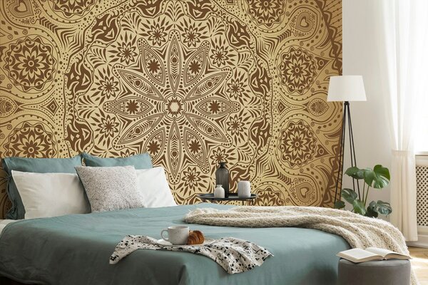 Tapet Mandala decorativă cu dantelă