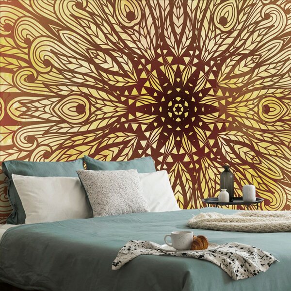 Tapet ornament etnic unic