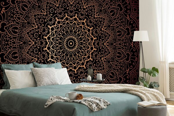Tapet Mandala vintage în stil indian