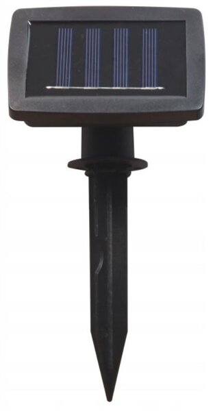 Ghirlanda solara decor exterior, 20 LED-uri forma lacrima, 3000K, 30 lm, baterie 600mAh, lungime totala 485 cm