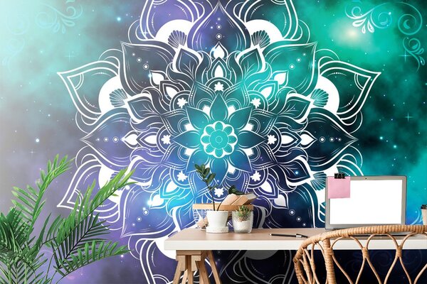 Tapet Mandala modernă cu model oriental