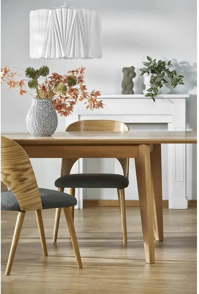 Masa extensibila EDMONDO, stejar, PAL laminat/furnir, 160/240x90x75 cm