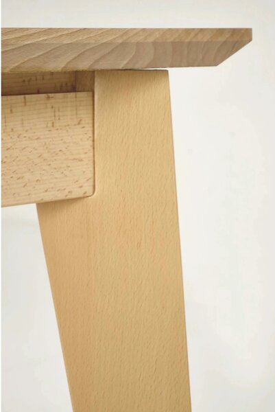 Masa extensibila EDMONDO, stejar, PAL laminat/furnir, 160/240x90x75 cm