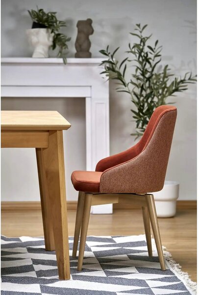 Masa extensibila EDMONDO, stejar, PAL laminat/furnir, 160/240x90x75 cm