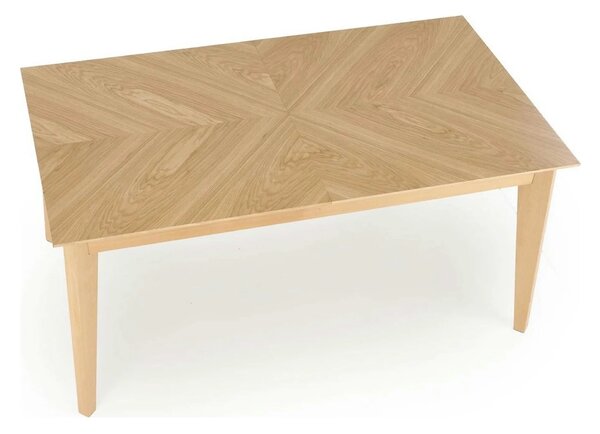 Masa extensibila EDMONDO, stejar, PAL laminat/furnir, 160/240x90x75 cm