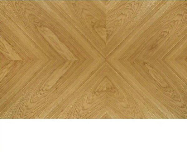 Masa extensibila EDMONDO, stejar/negru, PAL laminat/furnir, 160/240x90