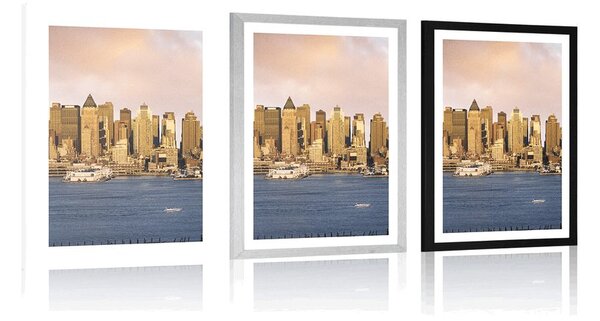 Poster cu passepartout New York unic