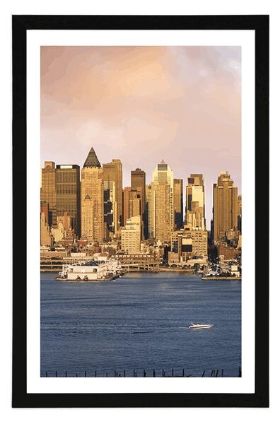 Poster cu passepartout New York unic