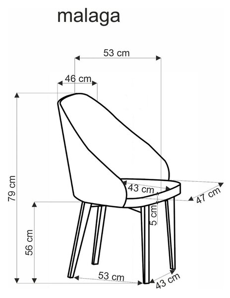 Scaun rotativ MALAGA, bej/stejar, stofa clasica/lemn, 50x53x79 cm