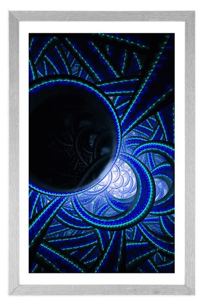Poster cu passepartout modele misterioase