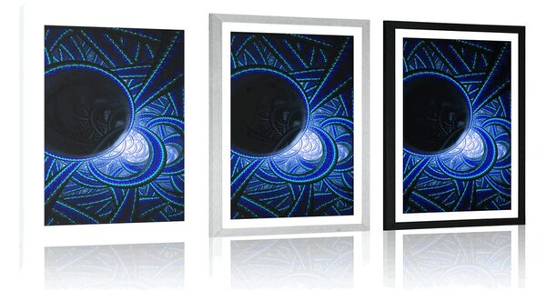 Poster cu passepartout modele misterioase
