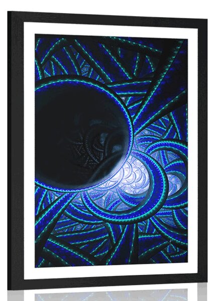 Poster cu passepartout modele misterioase