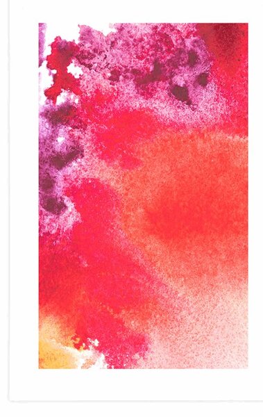 Poster cu passepartout pictură abstractă