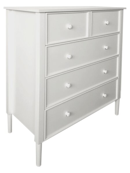 Comoda TEANA, alb, 80x40x95 cm