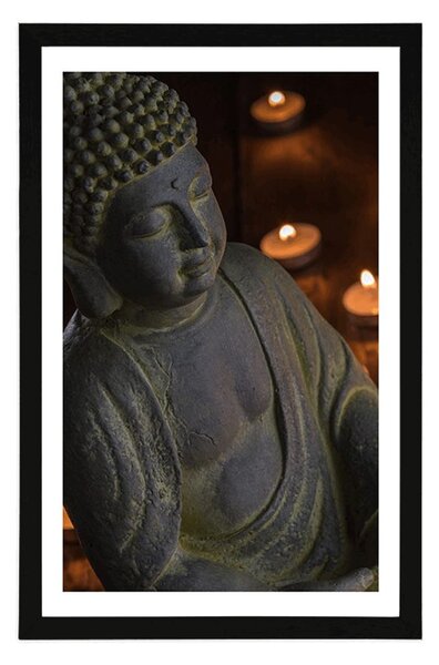Poster cu passepartout Buddha plin de armonie