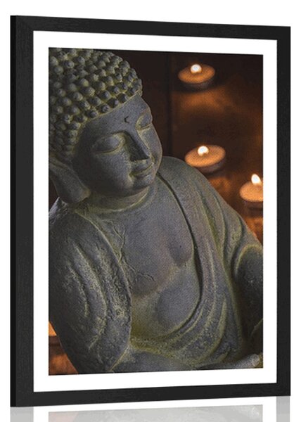Poster cu passepartout Buddha plin de armonie