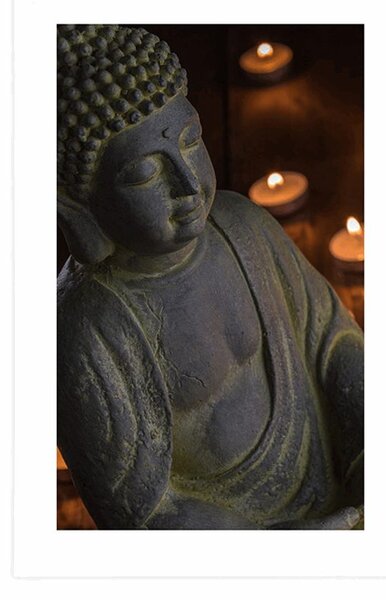 Poster cu passepartout Buddha plin de armonie