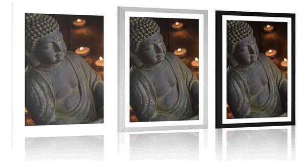 Poster cu passepartout Buddha plin de armonie