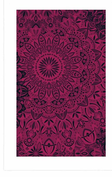 Poster cu passepartout Mandala elegantă