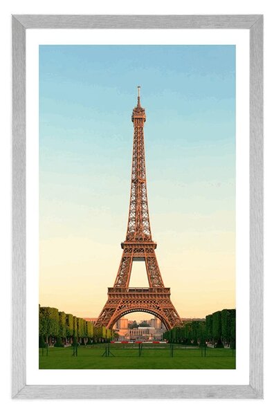 Poster cu passepartout reper al Parisului
