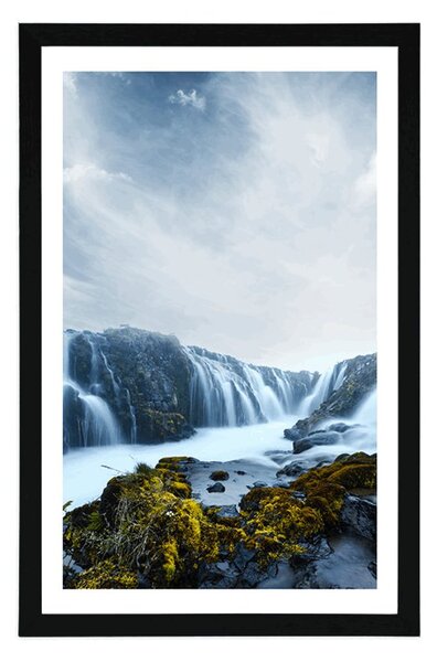 Poster cu passepartout cascade nobile