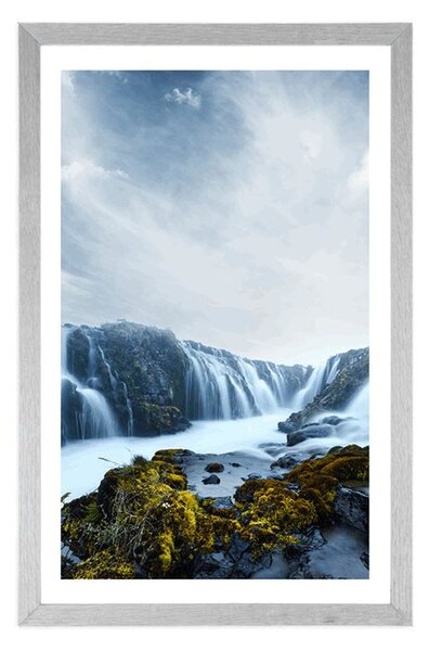 Poster cu passepartout cascade nobile
