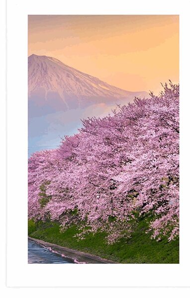 Poster cu passepartout Japonia frumoasă