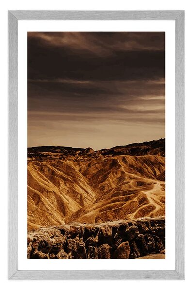 Poster cu passepartout parcul Național Death Valley în America