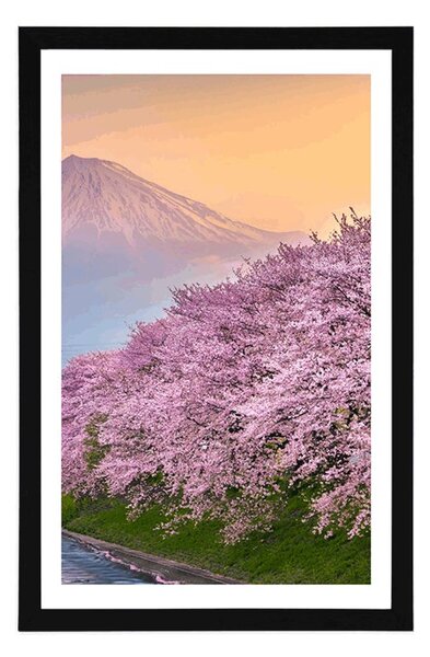 Poster cu passepartout Japonia frumoasă