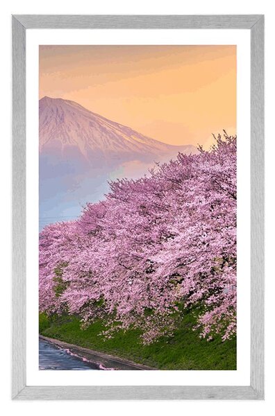 Poster cu passepartout Japonia frumoasă