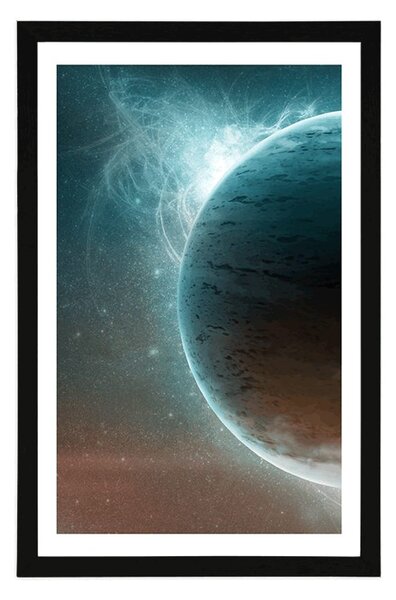 Poster cu passepartout universul infinit