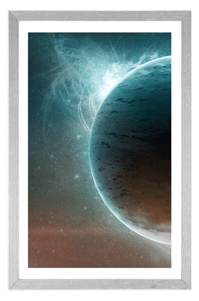 Poster cu passepartout universul infinit